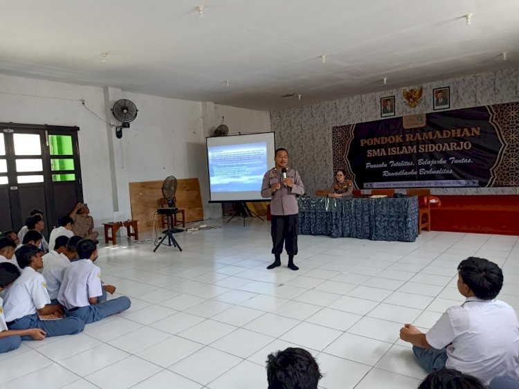 Pondok Ramadhan, Polisi Sidoarjo Edukasi Bahaya Kenakalan Remaja